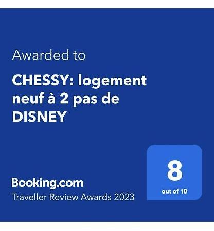 CHESSY: logement neuf à 2 pas de DISNEY Extérieur photo